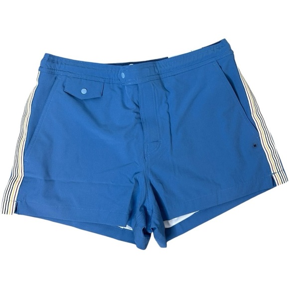 NWT American Eagle 3” Blue Pool Short Men’s Size Medium - Picture 7 of 8